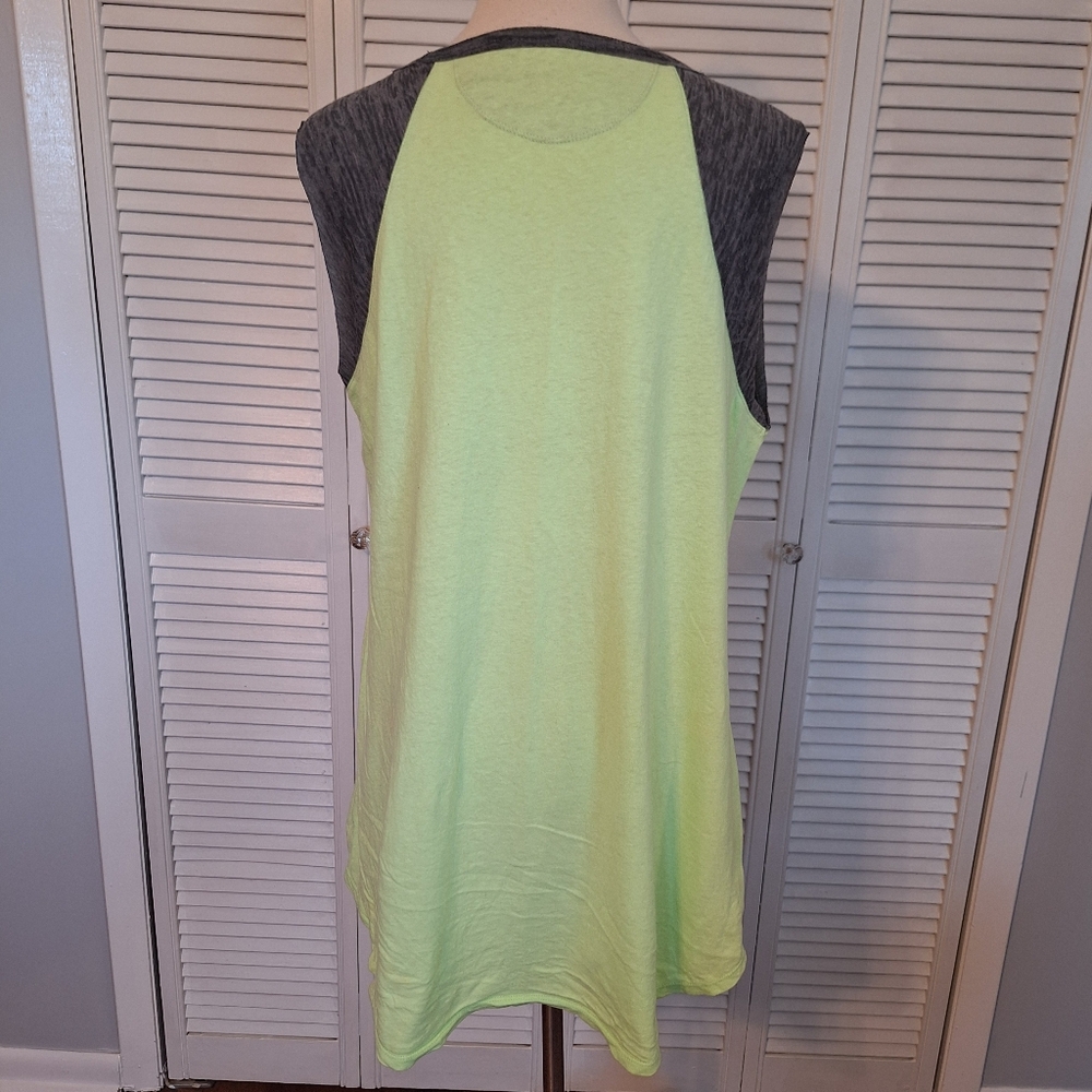 Calvin Klein Performance Hi Low Tank Top LG *D1 - Picture 3 of 6